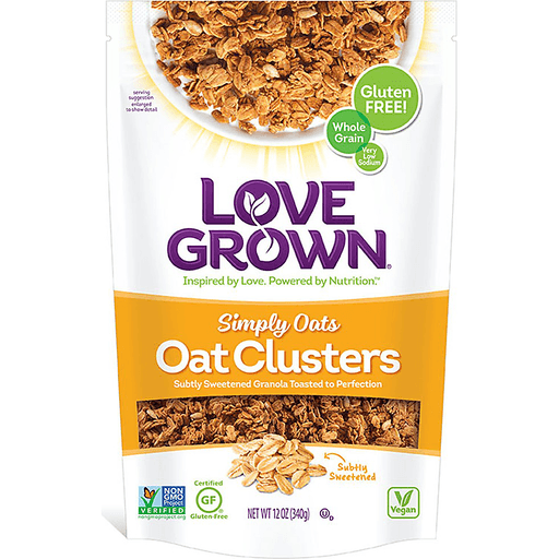Lots Of Love For Love Grown Foods Simply Oats Oat clusters
